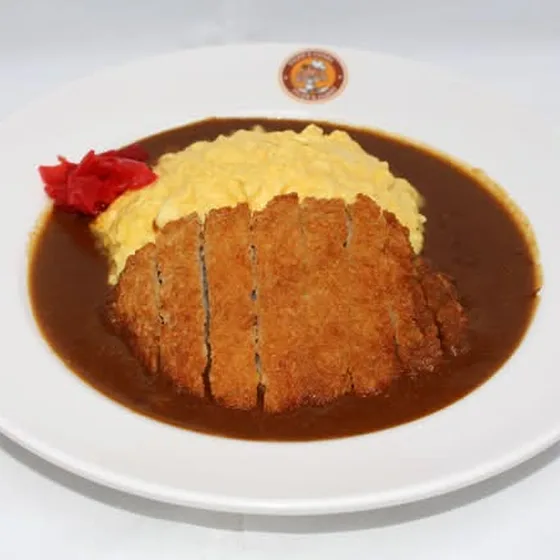 Tonkatsu Omelet Curry