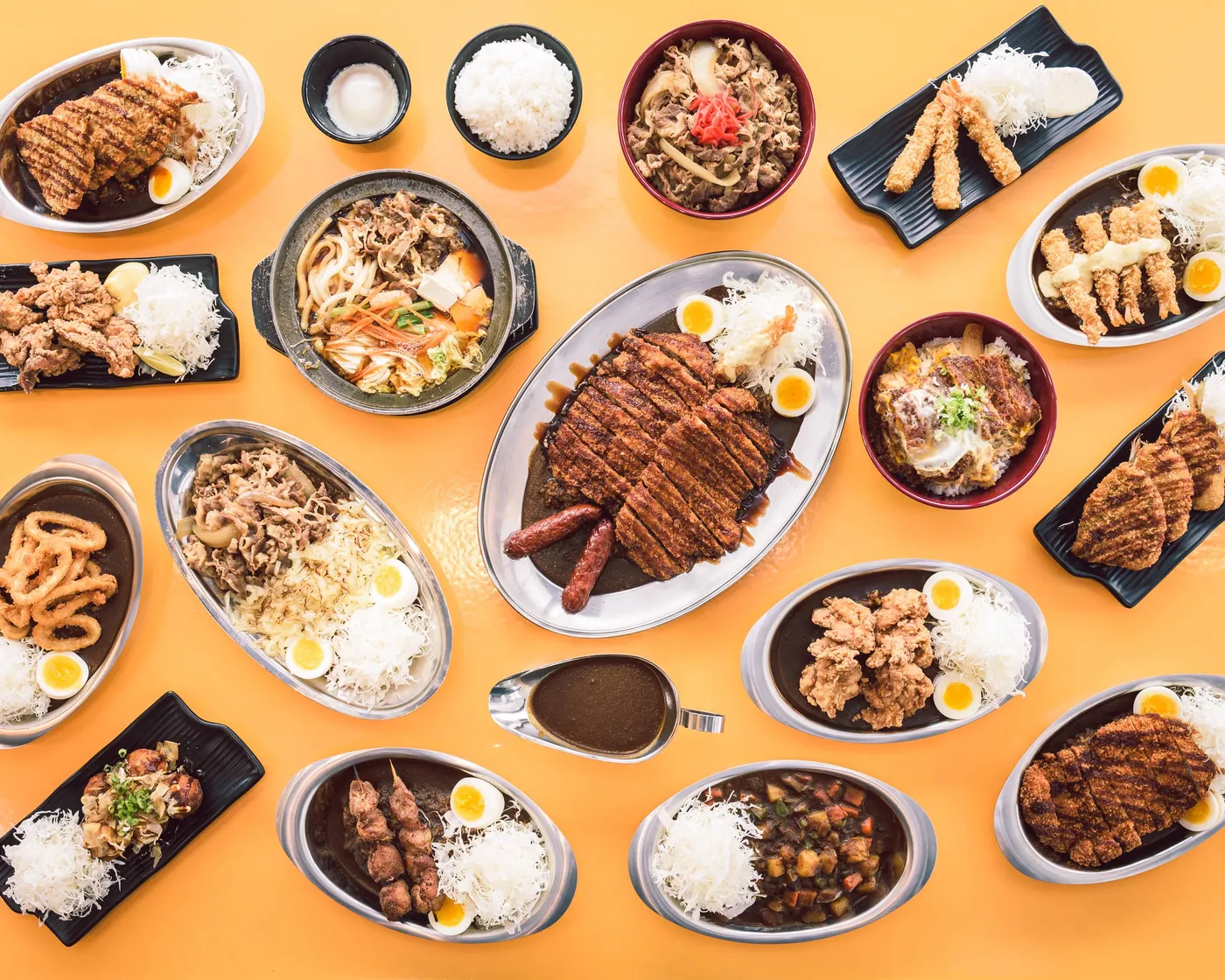 Gyugyuya curries, katsu and donburi