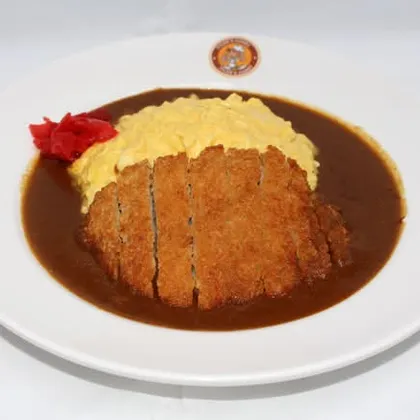 Tonkatsu Omelet Curry